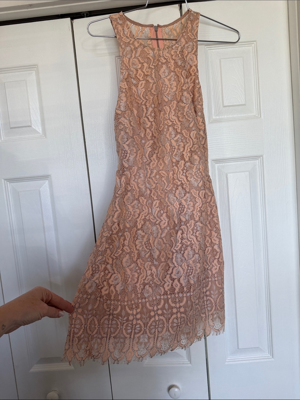 NWT REVOLVE NBD Peachy Pink Lace Mini
Size sm - Picture 3 of 8